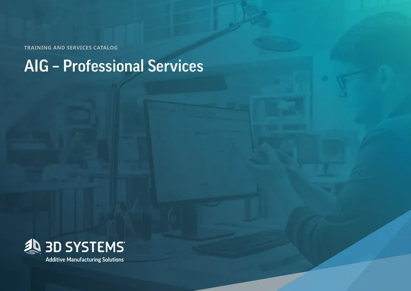 Additive Manufacturing Professional Services Catalog