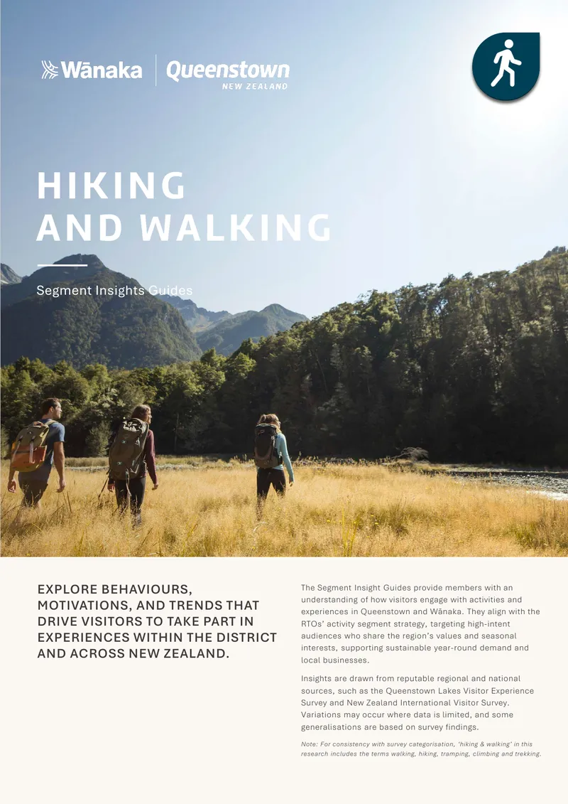 Segment Insights Guides for Queenstown and Wānaka