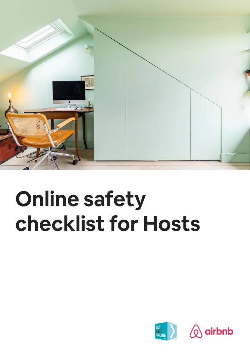 Online Safety Checklist for Airbnb Hosts