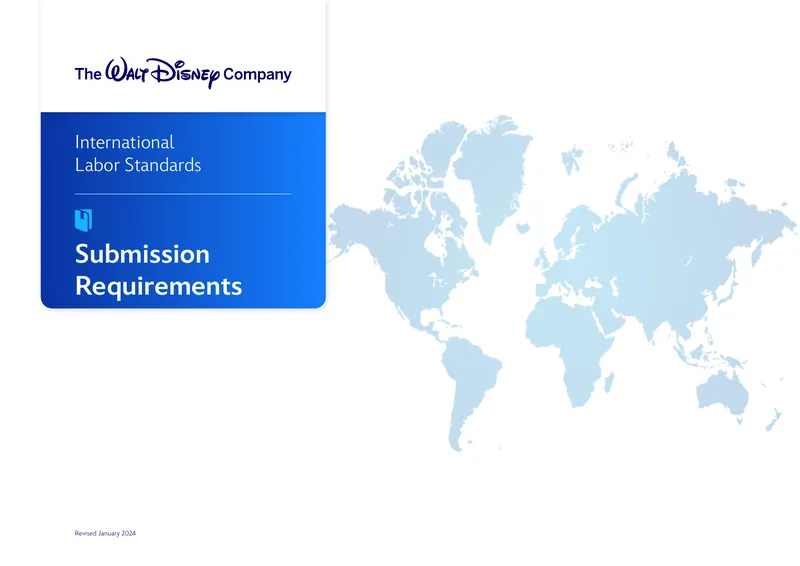 International Labor Standards Submission Requirements