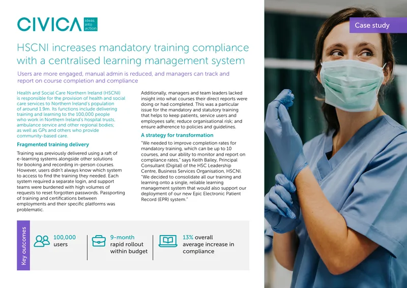 Centralised Learning Management System Implementation Case Study