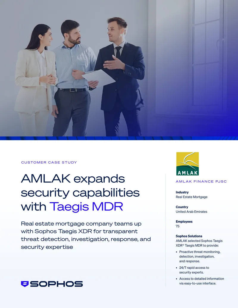 AMLAK Security Enhancement with Taegis MDR