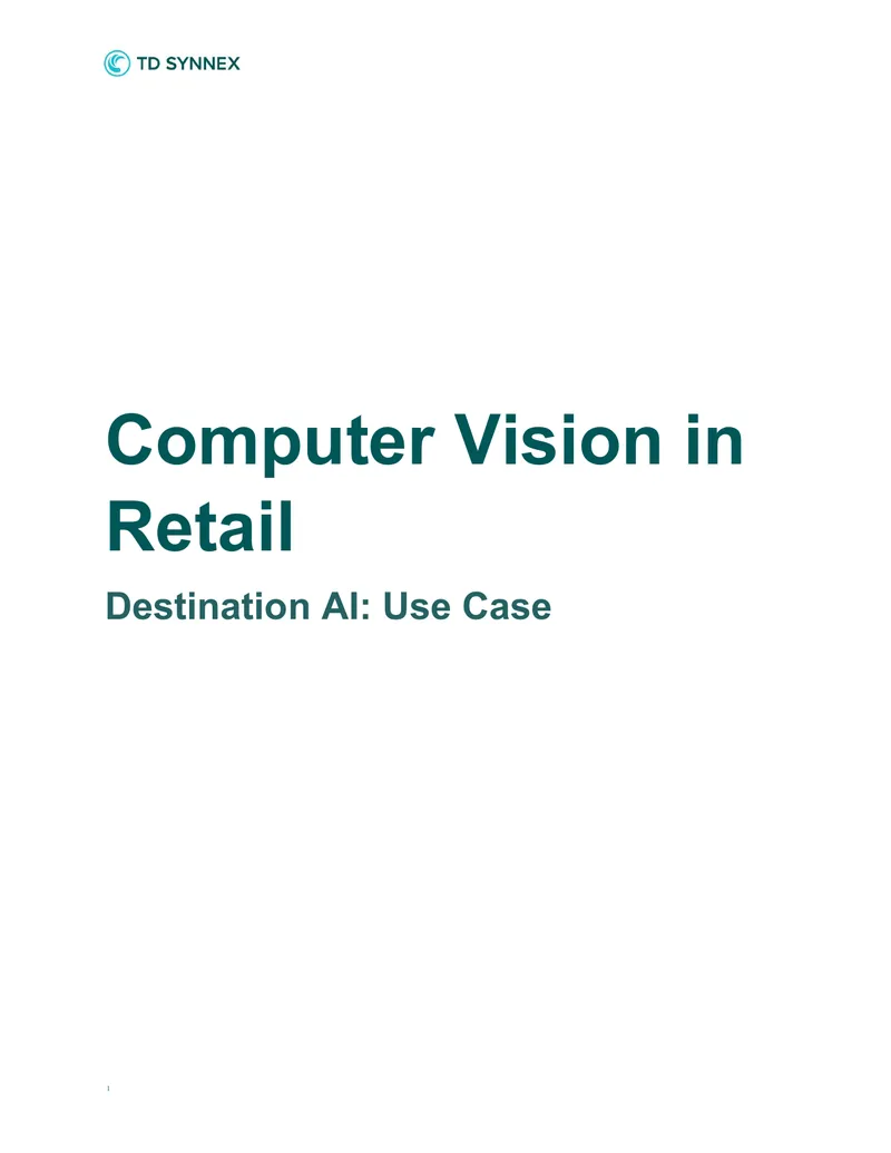 Computer Vision Applications in Retail Operations