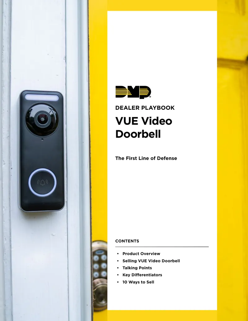 VUE Video Doorbell Dealer Playbook