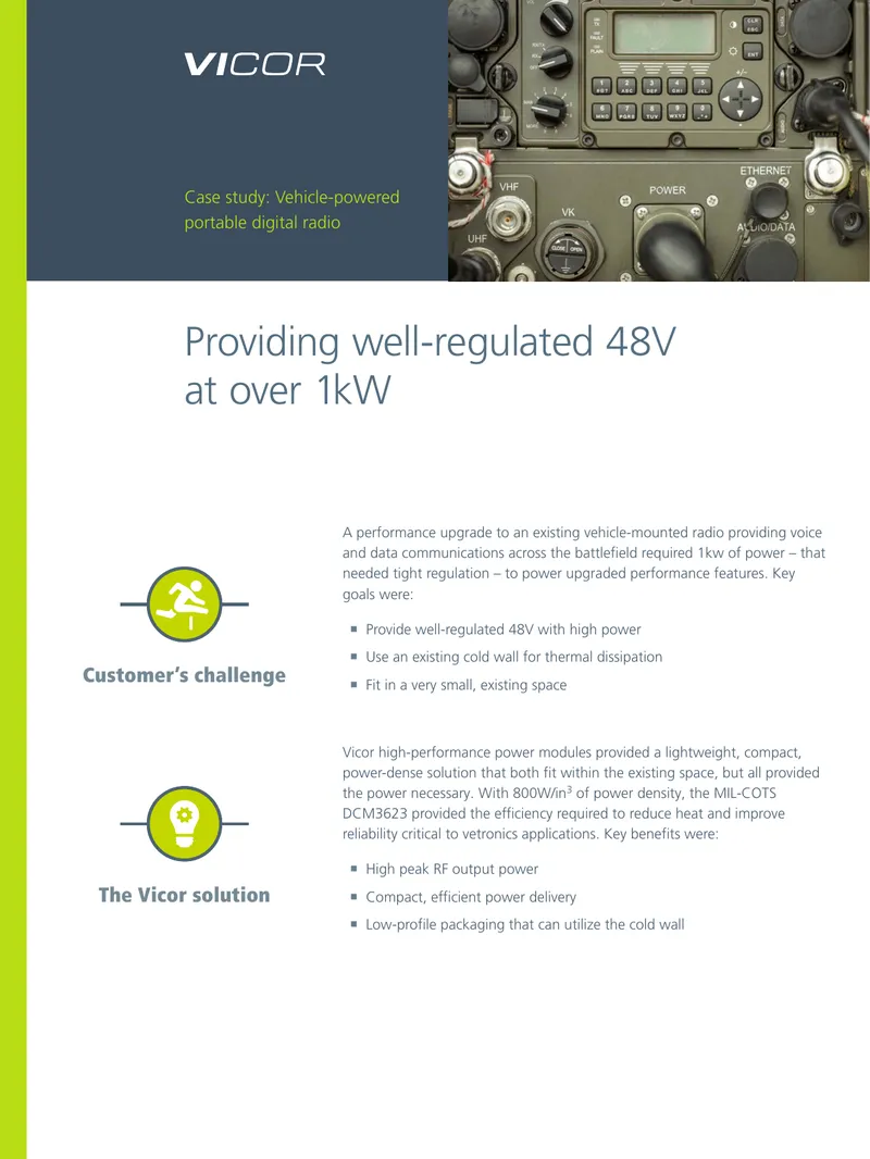 Case Study on Vehicle-Powered Digital Radio