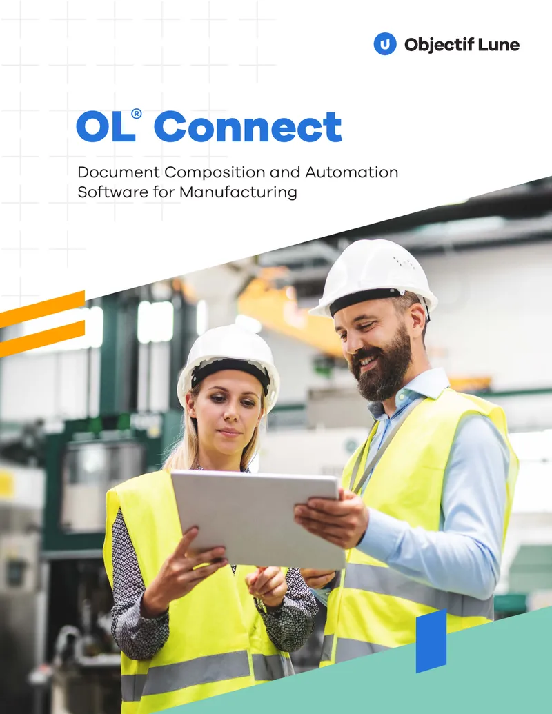 Document Composition and Automation Software for Manufacturing