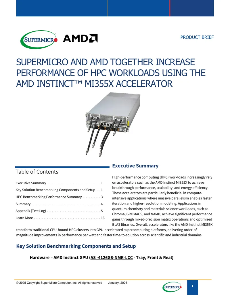 Performance Enhancement of HPC Workloads with AMD Instinct MI355X