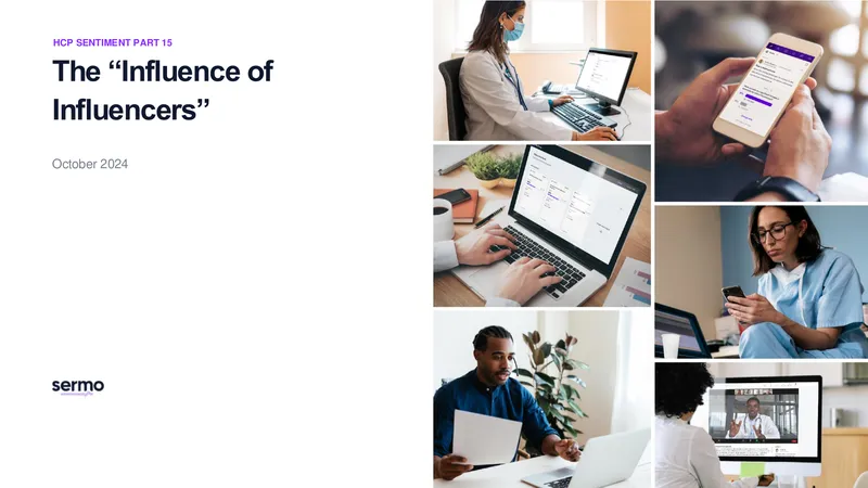 Influence of Healthcare Influencers on Physician Sentiment