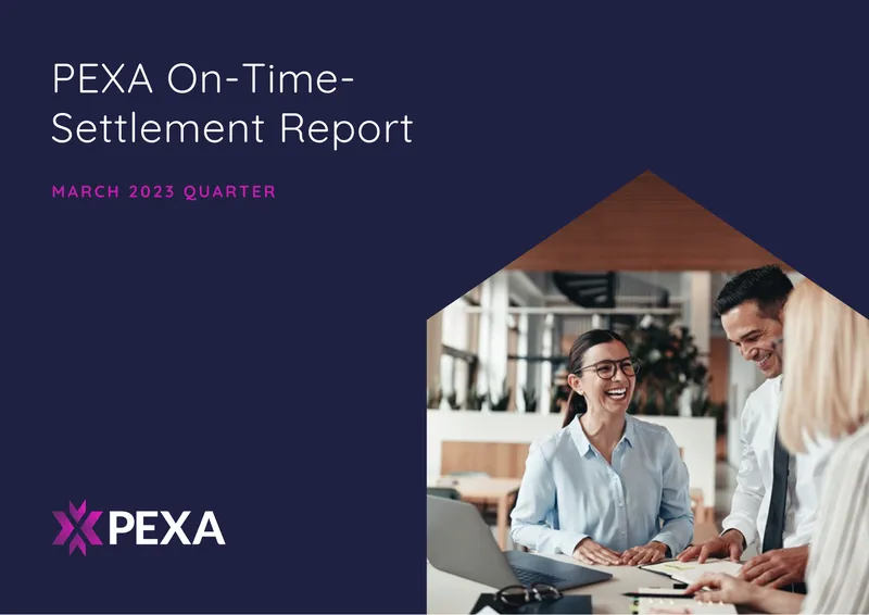 PEXA On-Time Settlement Performance Report March 2023