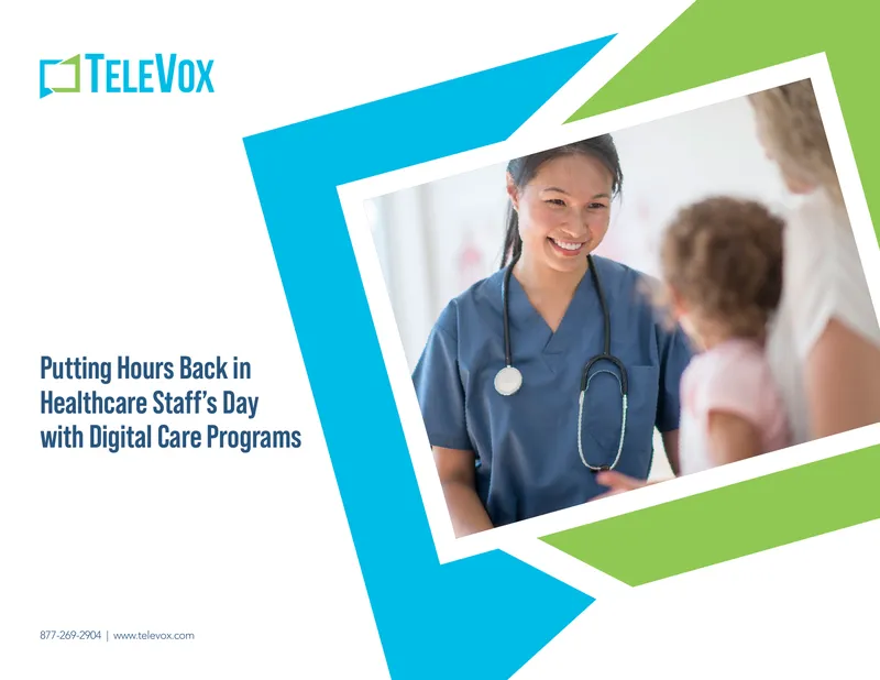 Digital Care Programs for Healthcare Staff Efficiency
