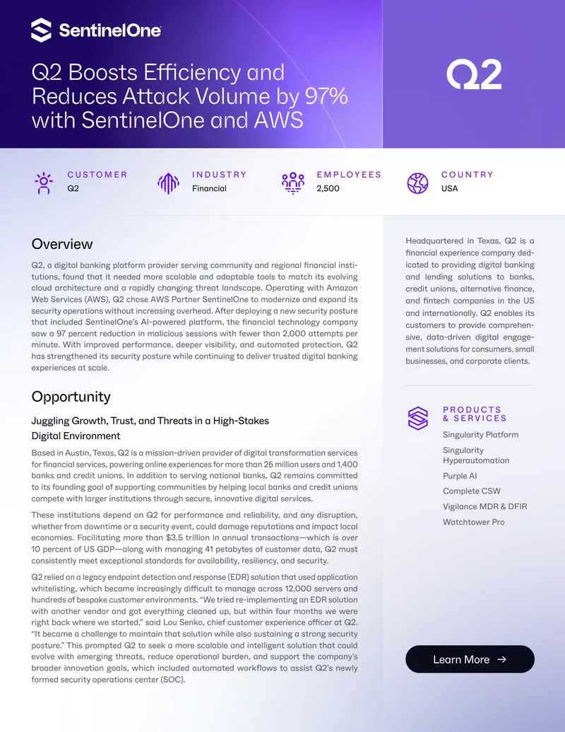 Enhancing Security Operations for Digital Banking