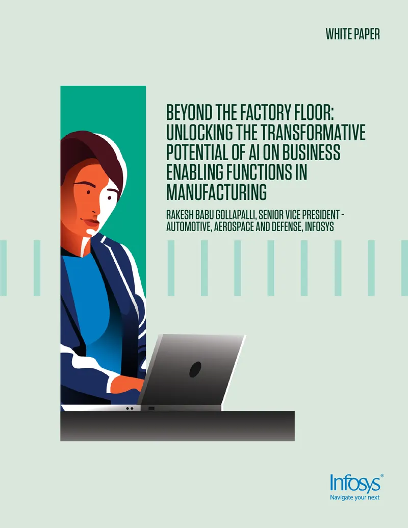 Unlocking AI's Potential in Manufacturing Business Functions