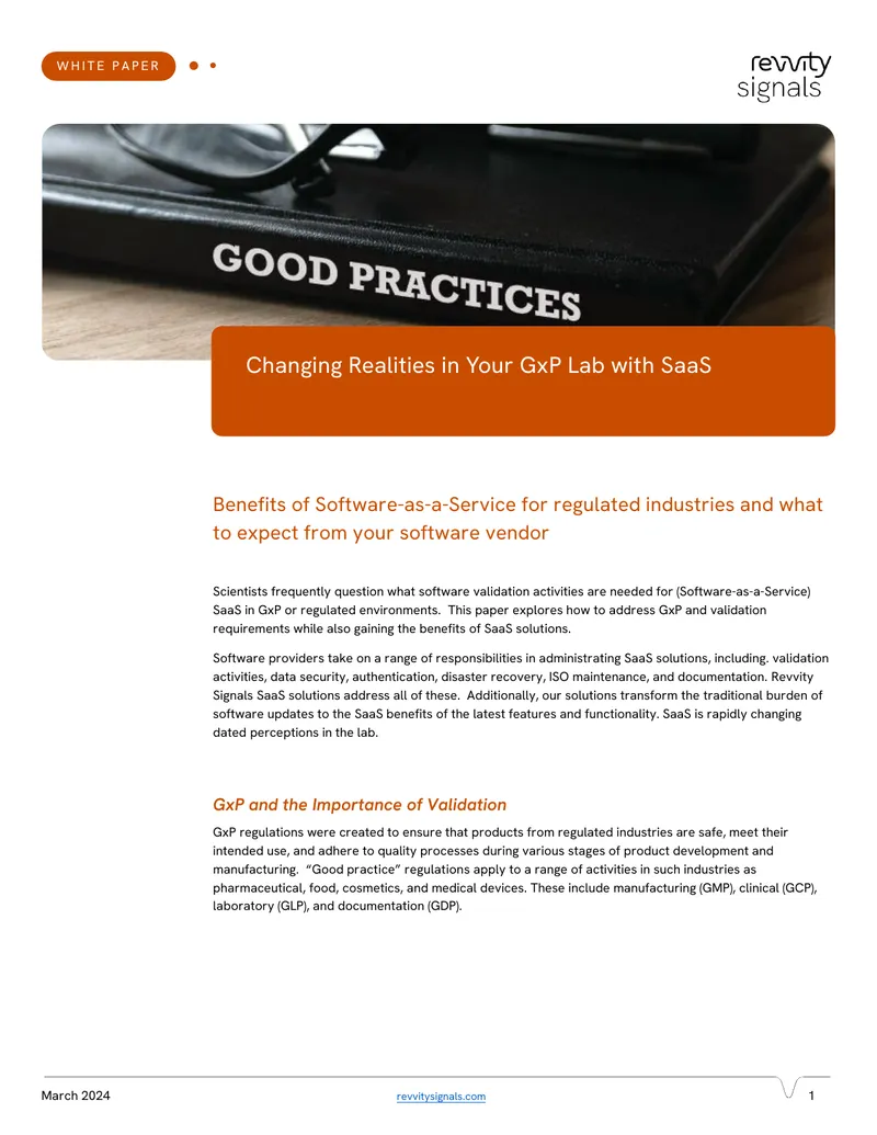 Benefits of Software-as-a-Service for Regulated Industries