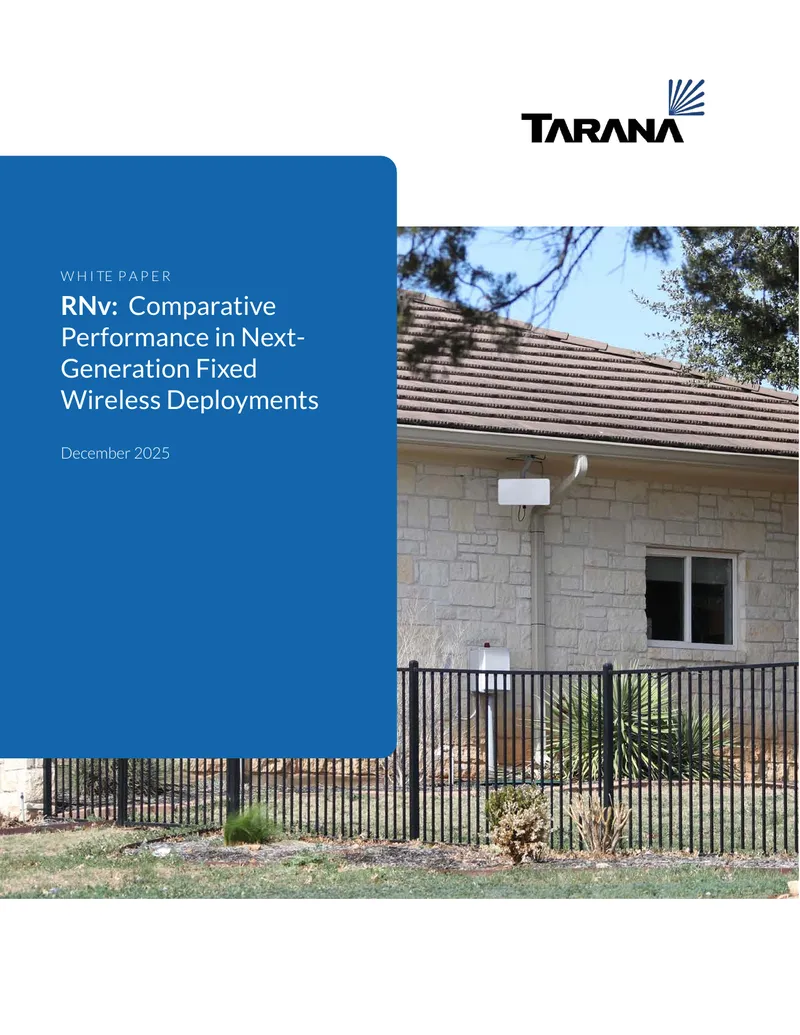 Comparative Performance in Next-Generation Fixed Wireless Deployments