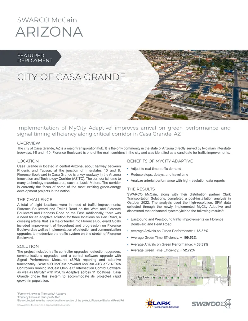MyCity Adaptive Traffic Improvement Analysis