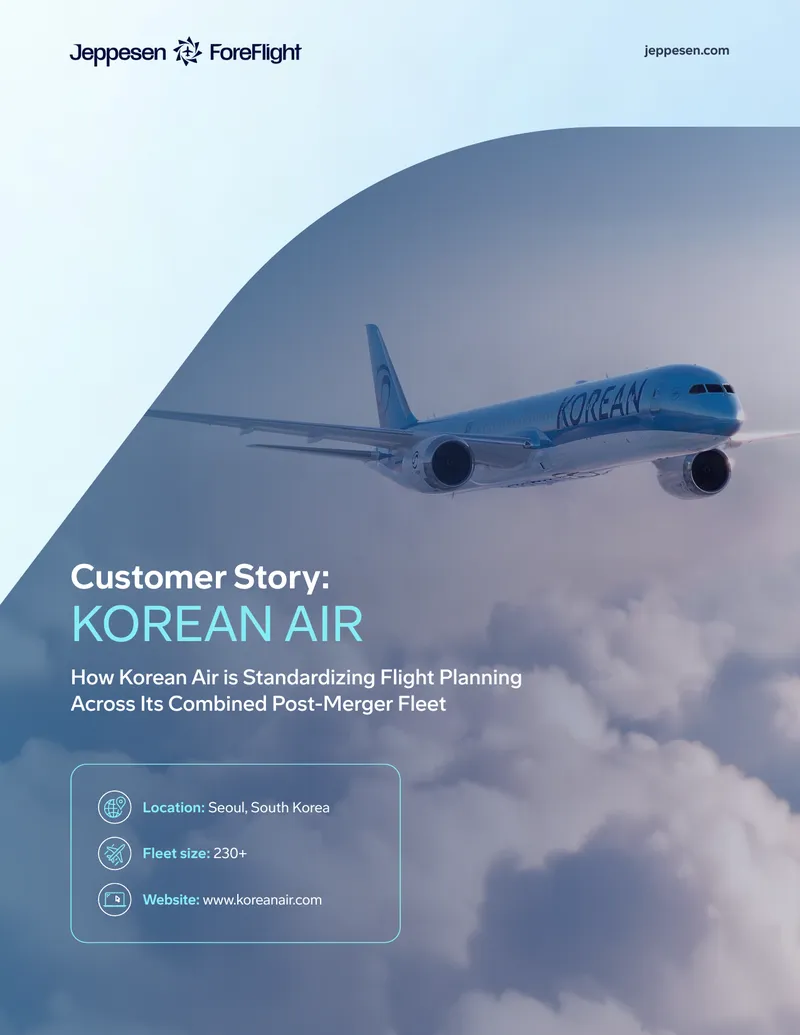 Korean Air Flight Planning Standardization Strategy