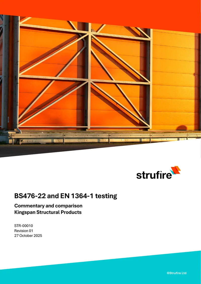 Comparison of BS476-22 and EN 1364-1 Fire Resistance Standards