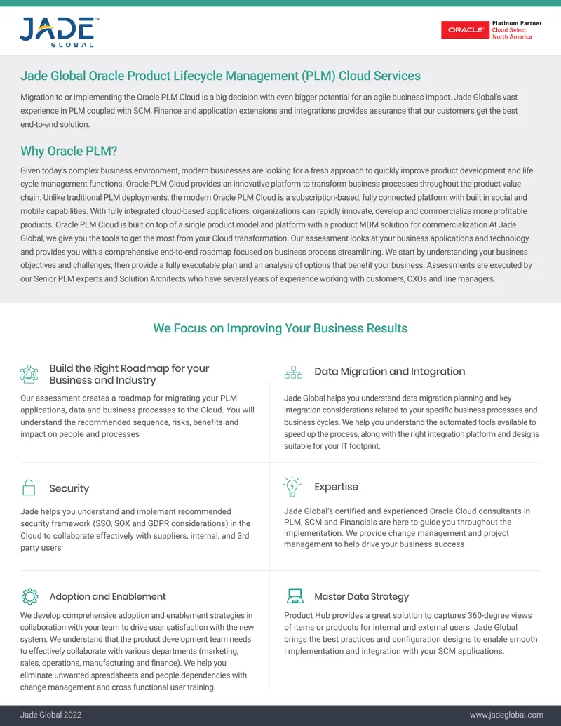 Oracle PLM Cloud Migration and Implementation Guide