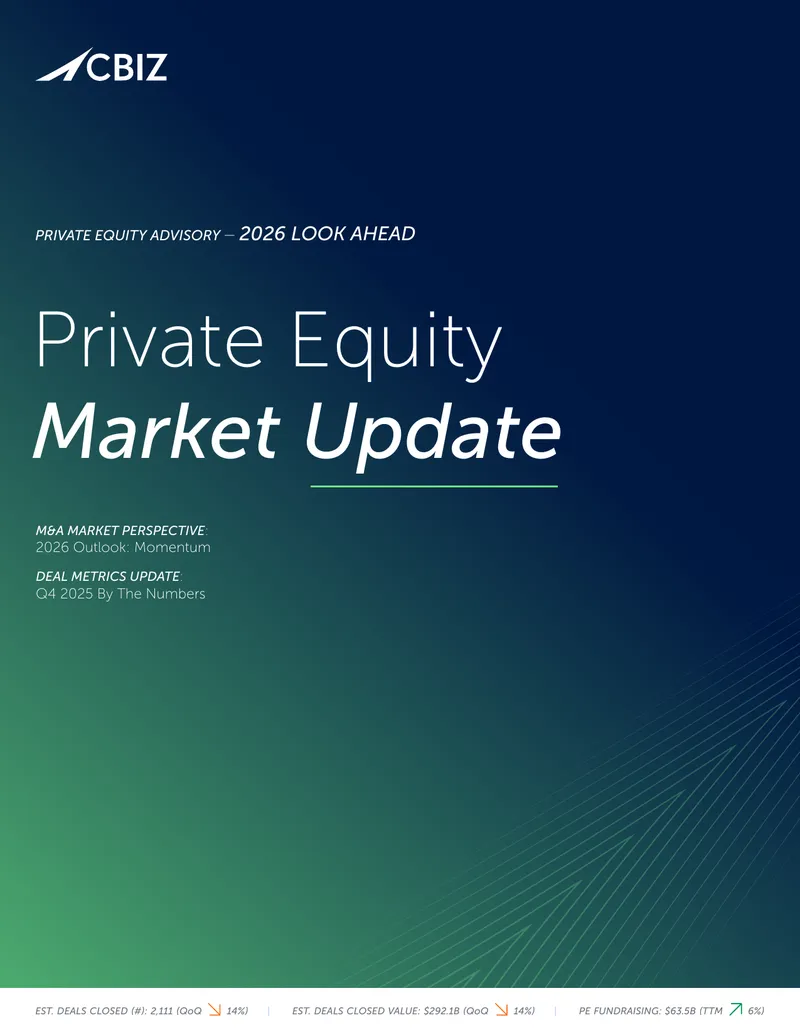 Private Equity Market Update and 2026 Outlook