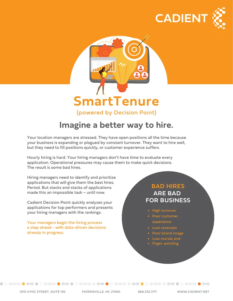 Cadient Decision Point Hiring Process Optimization