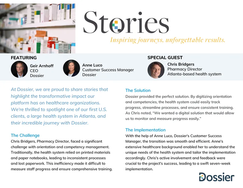 Digital Transformation in Healthcare Competency Management