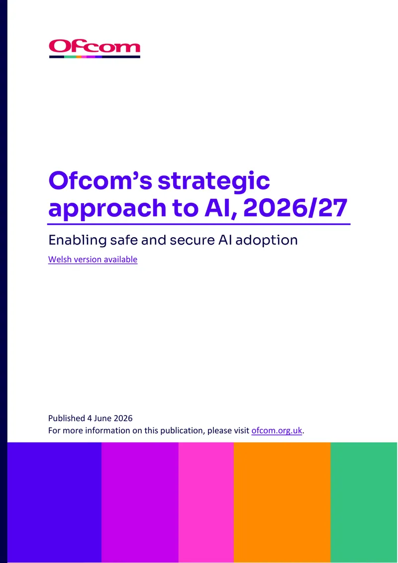 Ofcom's Strategic Approach to AI Adoption