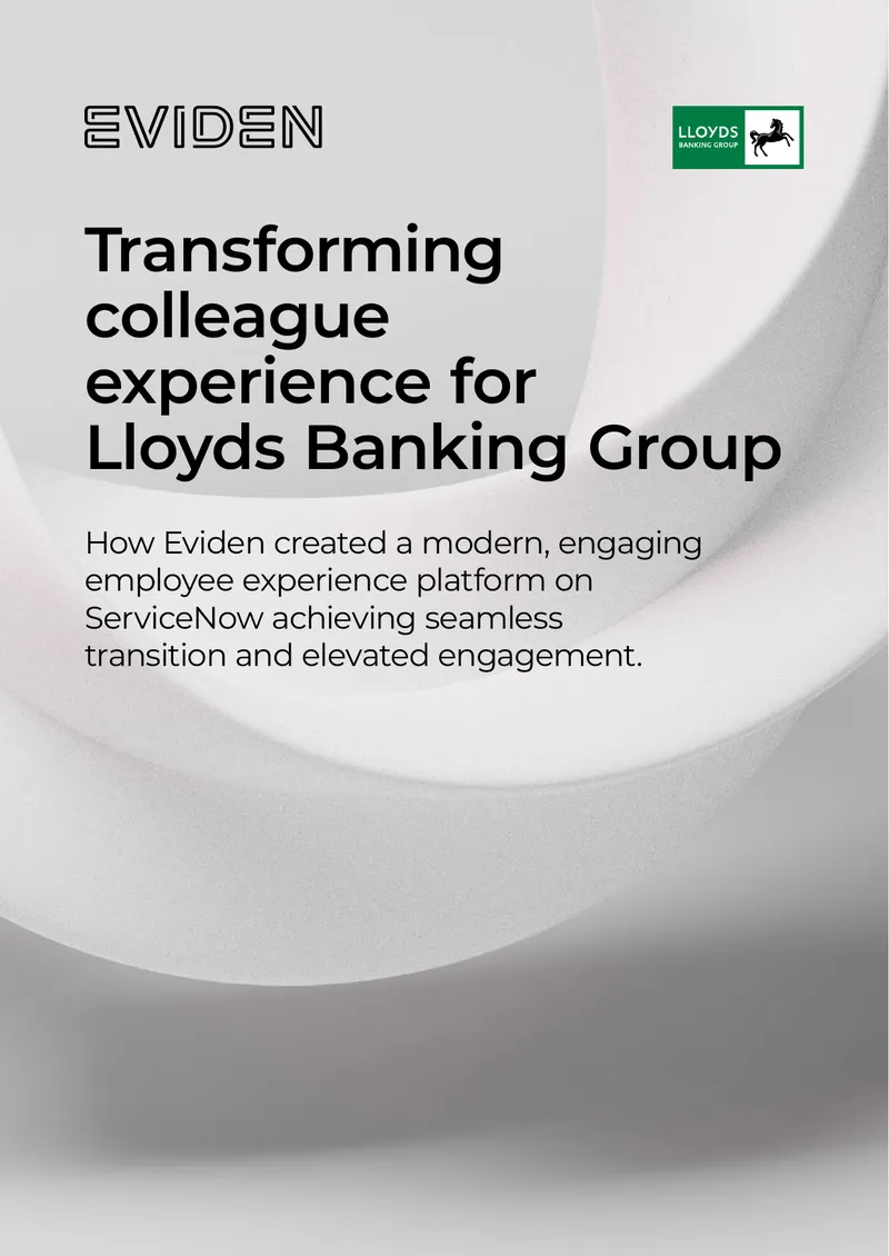 Employee Experience Transformation at Lloyds Banking Group