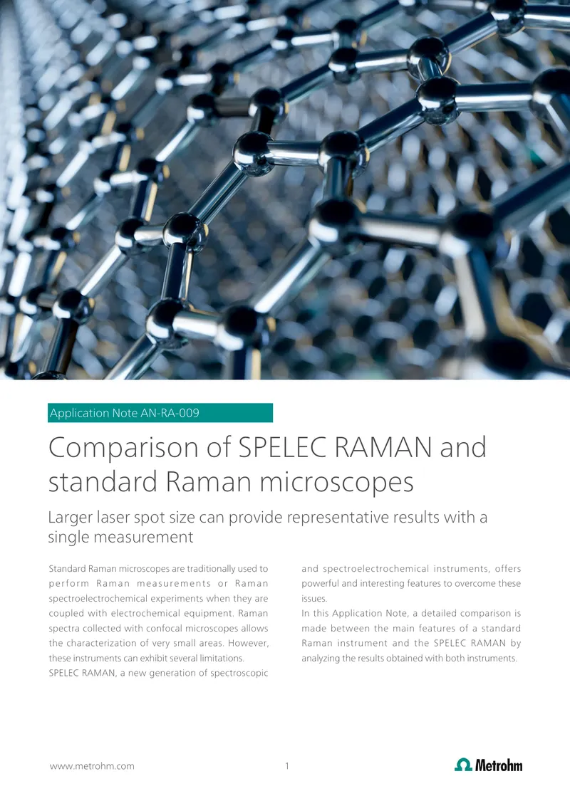 Comparison of SPELEC RAMAN and Standard Raman Microscopes