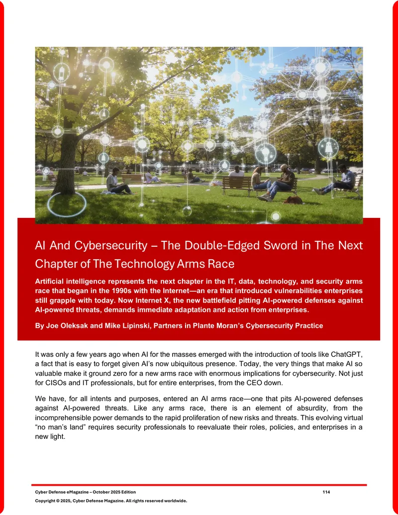 AI and Cybersecurity in the Technology Arms Race