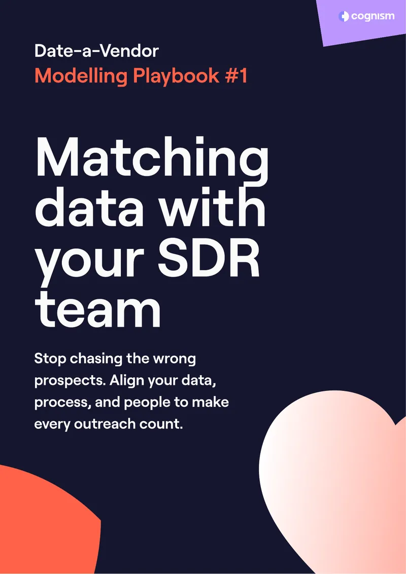 SDR Data Modelling and Prospecting Guide