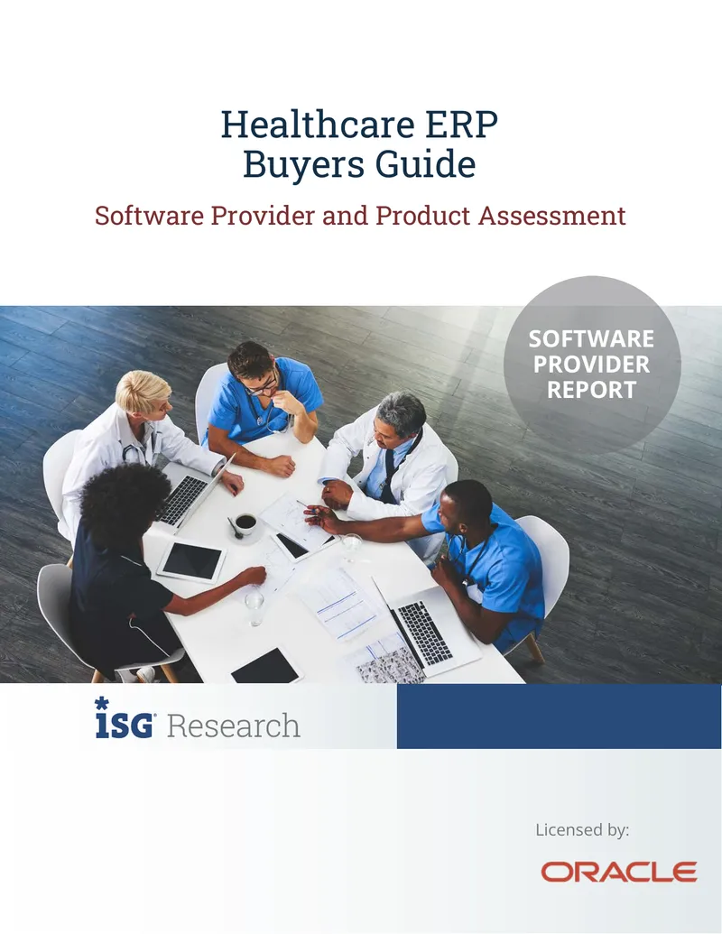 Healthcare ERP Buyers Guide Software Provider Assessment