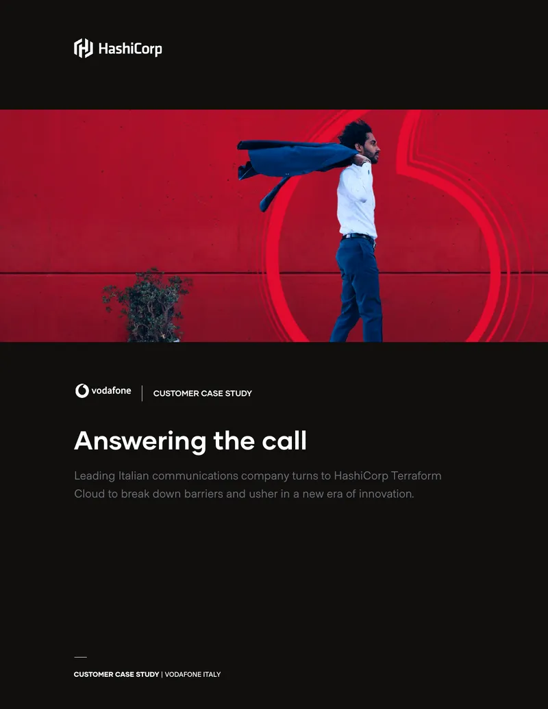 Vodafone Italy Infrastructure Transformation Case Study