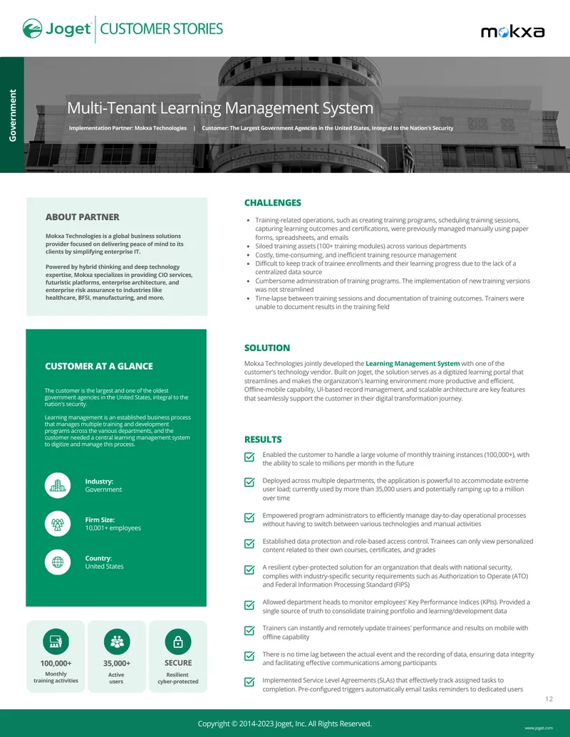 Multi-Tenant Learning Management System Implementation