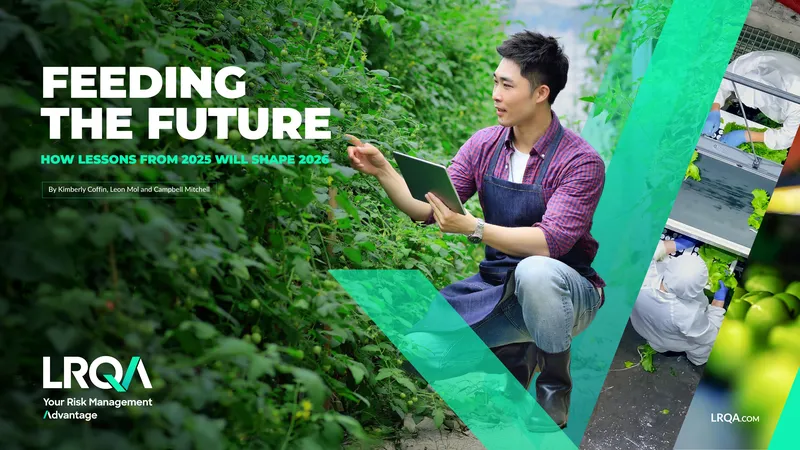 Lessons from 2025 for Food Industry in 2026