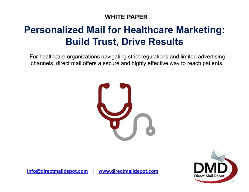 Personalized Mail Strategies for Healthcare Marketing