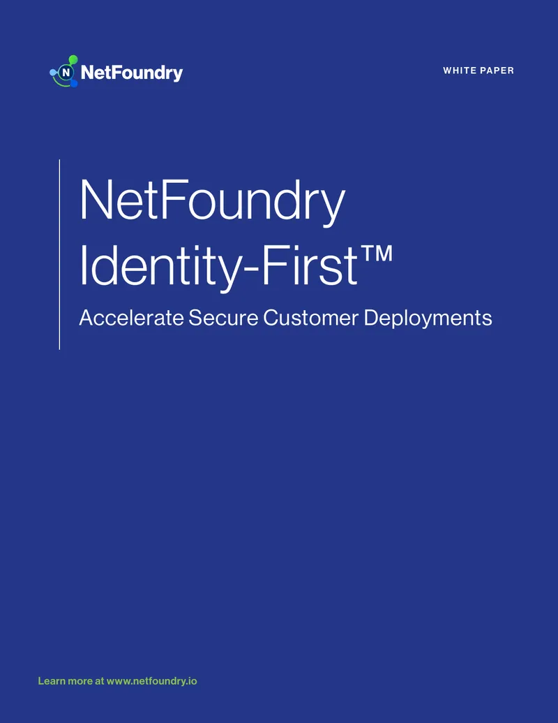 Secure Networking Model for Identity-Based Access
