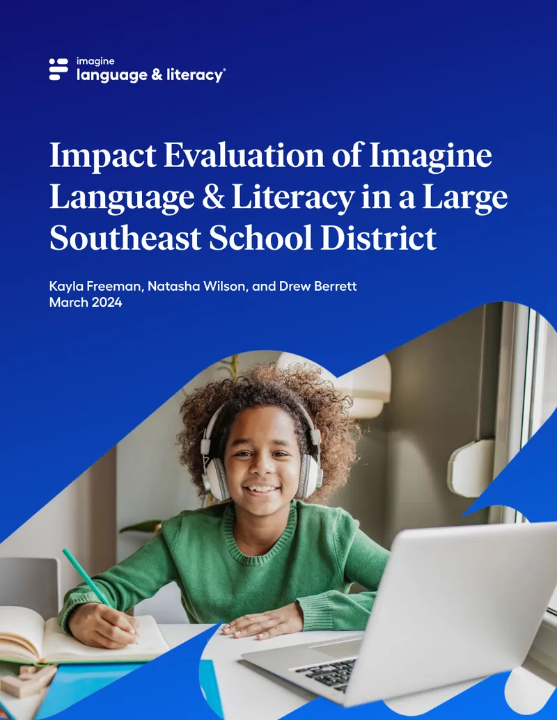 Impact Evaluation of Imagine Language & Literacy Program