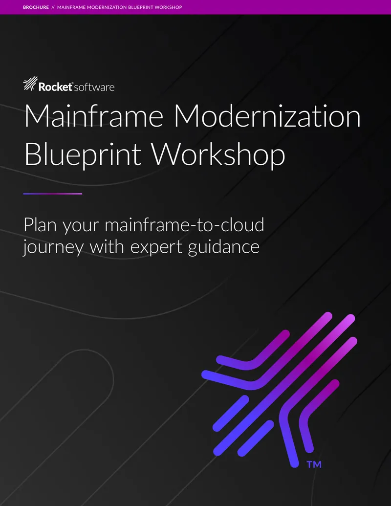 Mainframe Modernization Blueprint Workshop Overview preview page 1