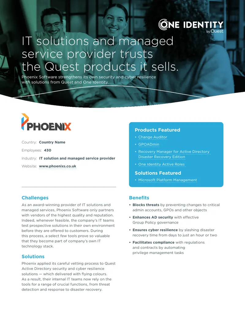 Phoenix Software IT Solutions and Cyber Resilience