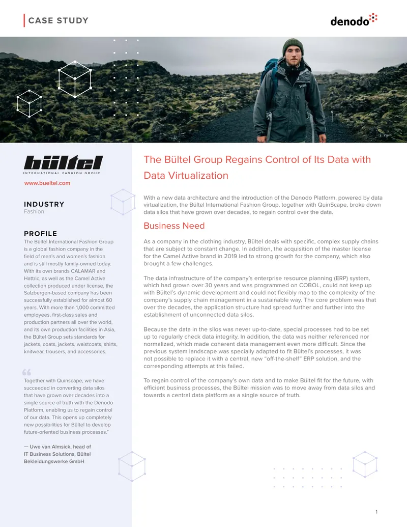 Bültel Group Data Virtualization Case Study