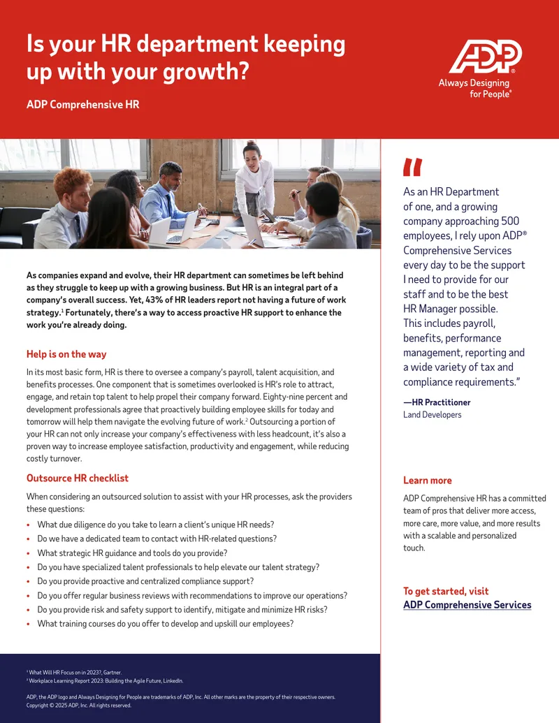 Outsourcing HR Processes for Business Growth