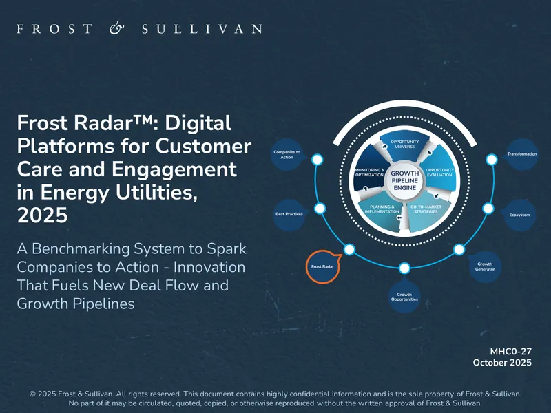 Frost Radar Digital Platforms for Customer Care in Energy Utilities