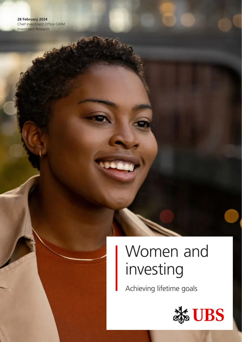 Women and Investing for Lifetime Goals