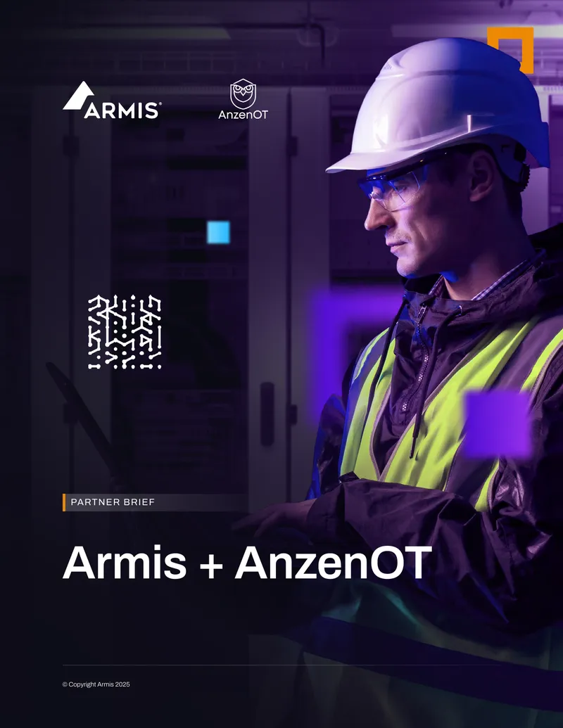 Armis and AnzenOT Partnership Brief