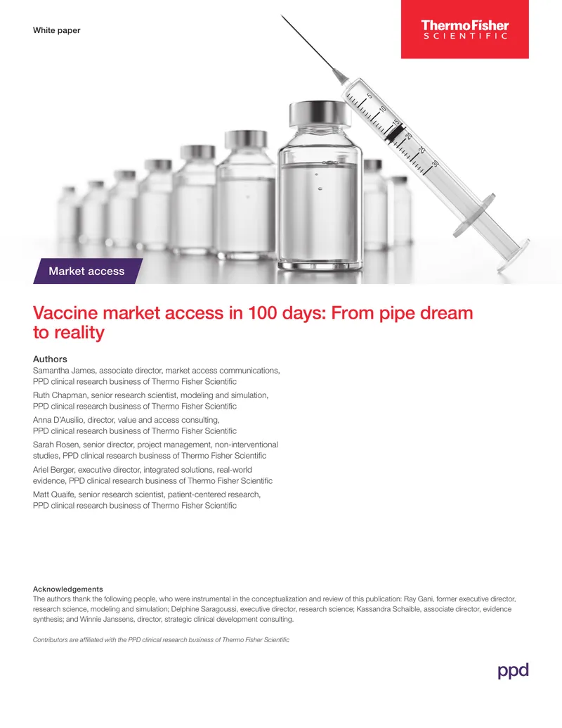 Vaccine Market Access Strategies and Challenges