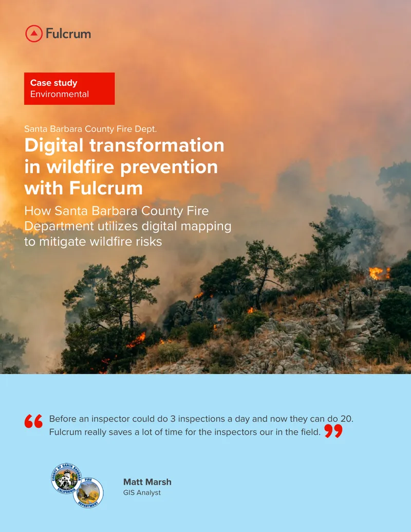 Digital Transformation in Wildfire Prevention with Fulcrum