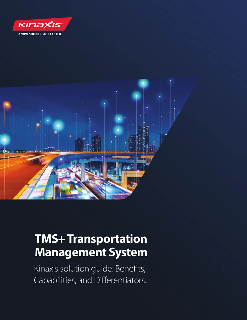 Kinaxis Transportation Management System Solution Guide