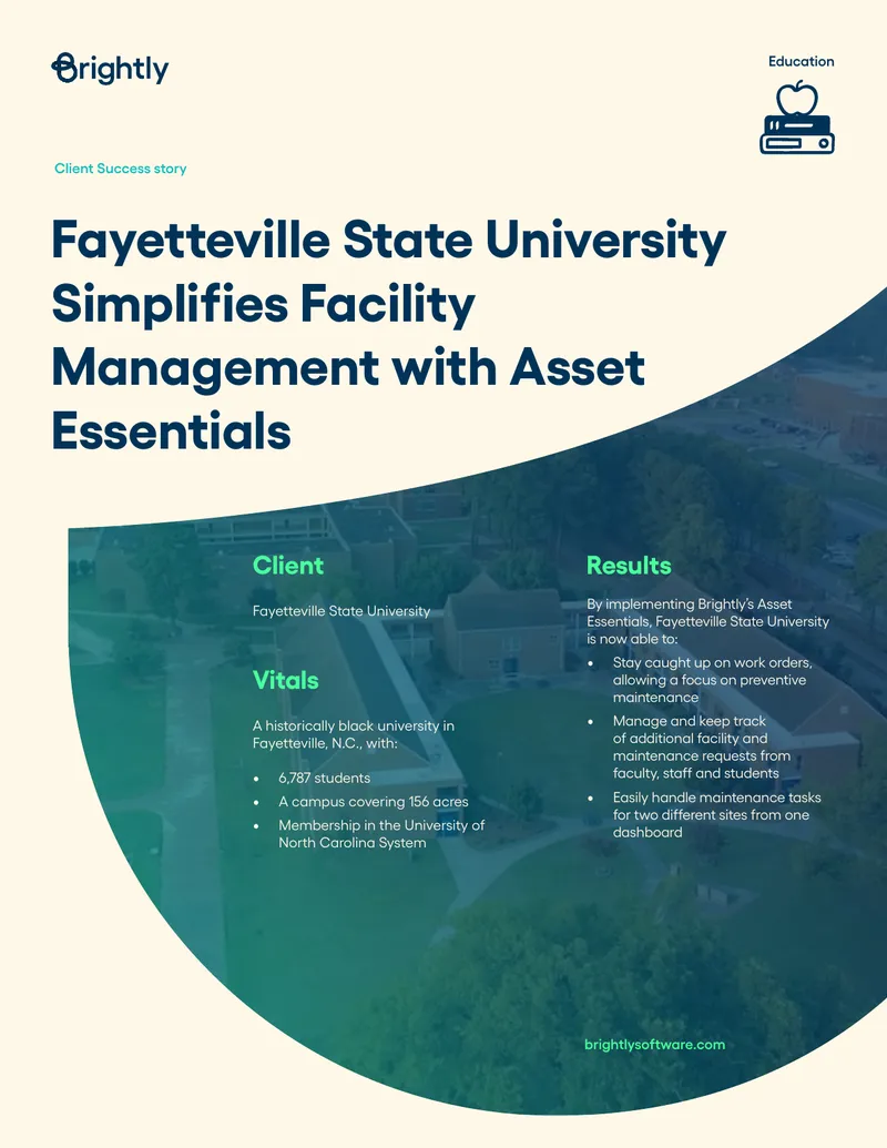 Fayetteville State University Facility Management Case Study