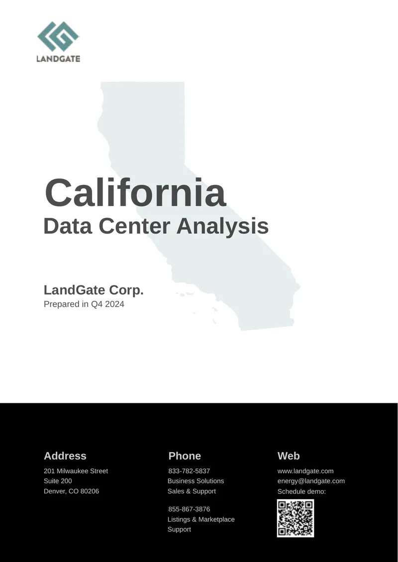 California Data Center Market Analysis