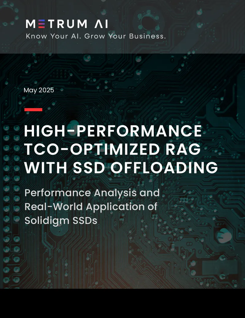 Performance Analysis of Solidigm SSDs in RAG Applications